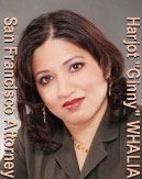 Harjot Ginny Whalia, Criminal Defense & USA Immigration Lawyer with office in San Francisco