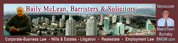 Frank Baily, Commercial-Business / Wills & Esatates lawyer panoramic photo from Metro Tower 1 - with Burnaby's Crystal Mall, in foreground, Central Park in Background and Downtown Vancouver office towers in the far distance