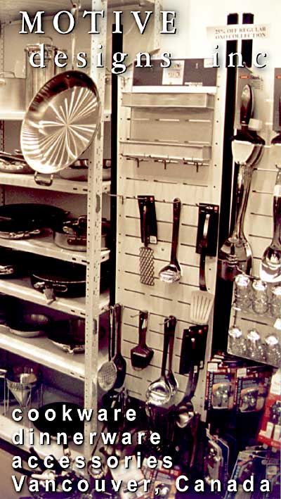fry pans, sauce pans, splatter shields etc. 
