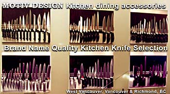 brand name specialty kitchen knives and cutting uttensils