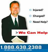 Burnaby Lawyer for Personal Injury Cases, Gordon Zenk- CLICK FOR INFO