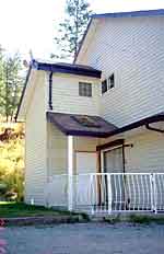 Side entrance to main house