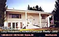 CLICK TO SEE - Victoria,  split-level house , Cedar Hill x-rd area - sample of SOLD - Victoria real estate listing