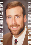 Michael Lawless, Victoria litigation lawyer experienced in construction law, builders liens, bankruptcy, property transaction etc.