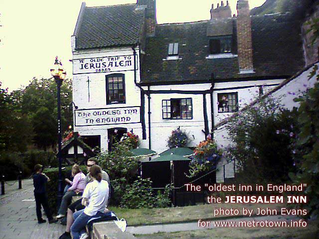 OLD JERUSALEM INN, oldest inn in England
